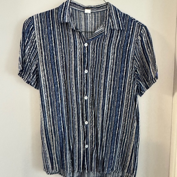 Men Medium Shein Casual Button Up Shirt  NWOT - Picture 1 of 8
